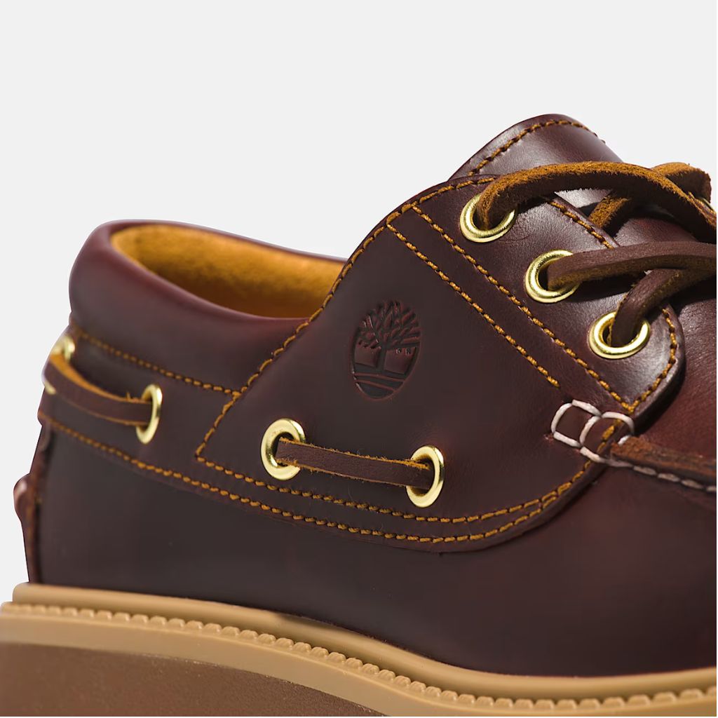 Scarpa Timberland Stone Street bordeaux con plateau gum