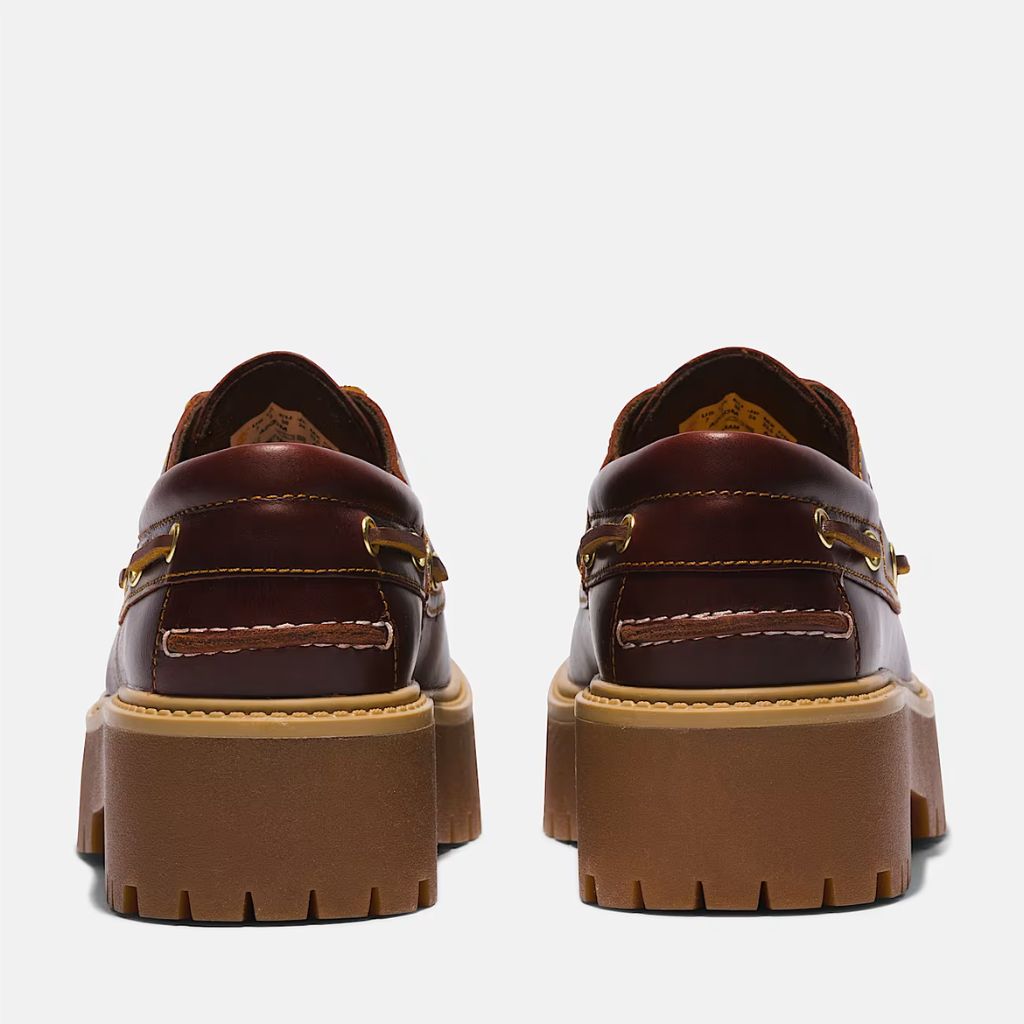 Scarpa Timberland Stone Street bordeaux con plateau gum