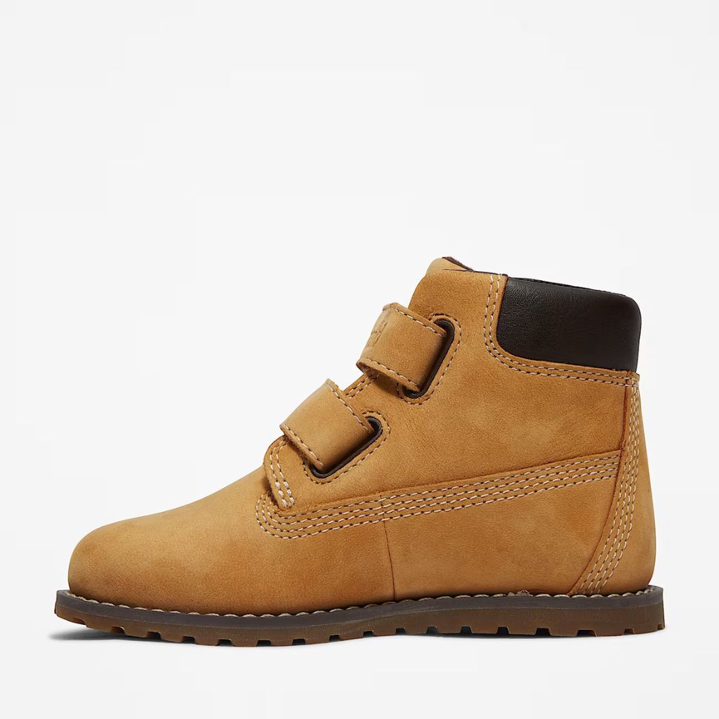 Stivaletto Timberland wheat bambino con doppio strappo