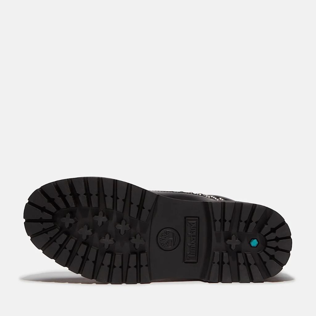 Stivaletto Timberland Stone Street Platform in pelle nera