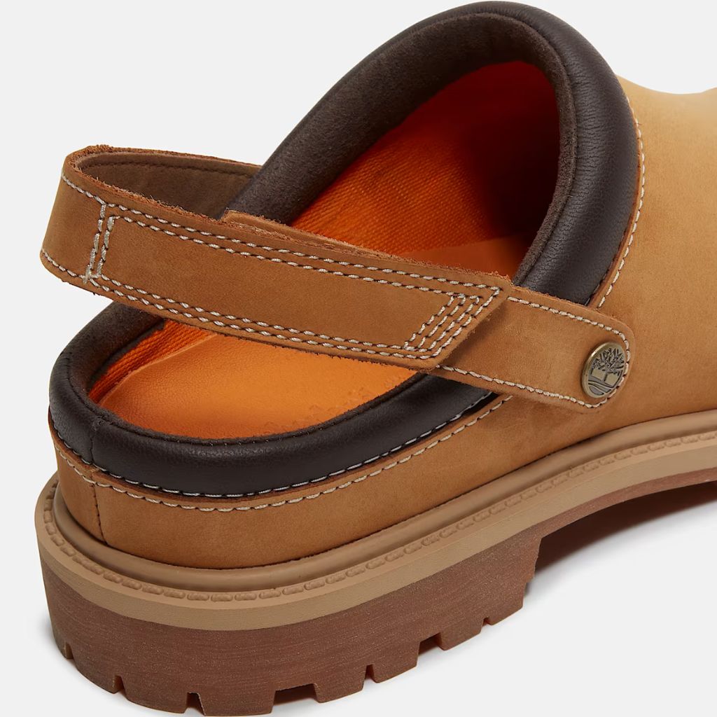 Zoccolo Timberland Premium donna giallo - pelle premium, suola in gomma e soletta Anti-Fatigue
