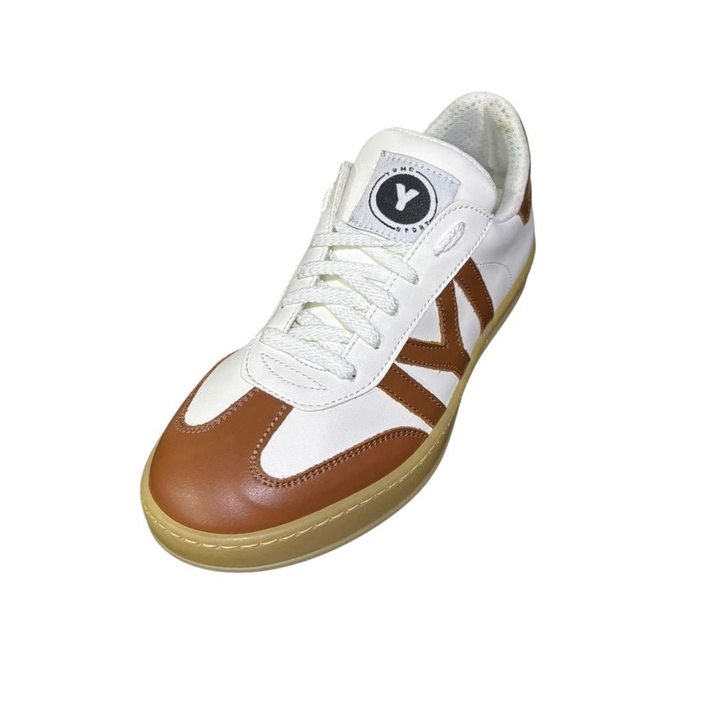 Yume Sport Sneakers Bianco / Cuoio