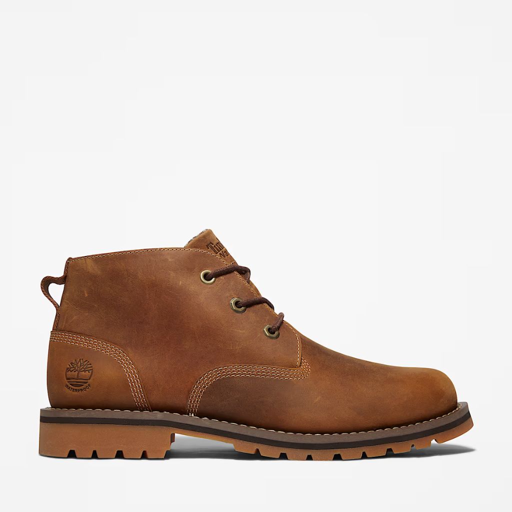 Timberland Chukka Polacchina Marrone Cuoio TB1A2NF3 F13