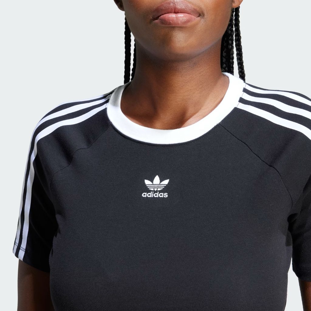 Adidas T-shirt Crop Nero IU2532