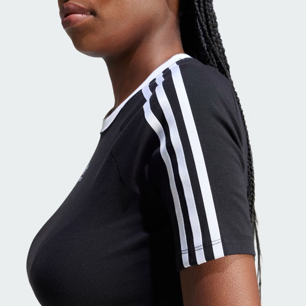 Adidas T-shirt Crop Nero IU2532