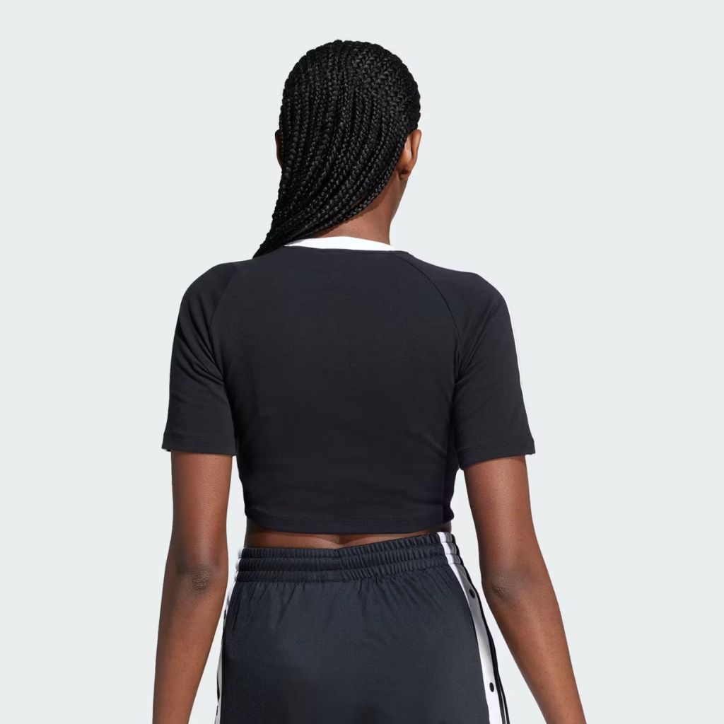 Adidas T-shirt Crop Nero IU2532