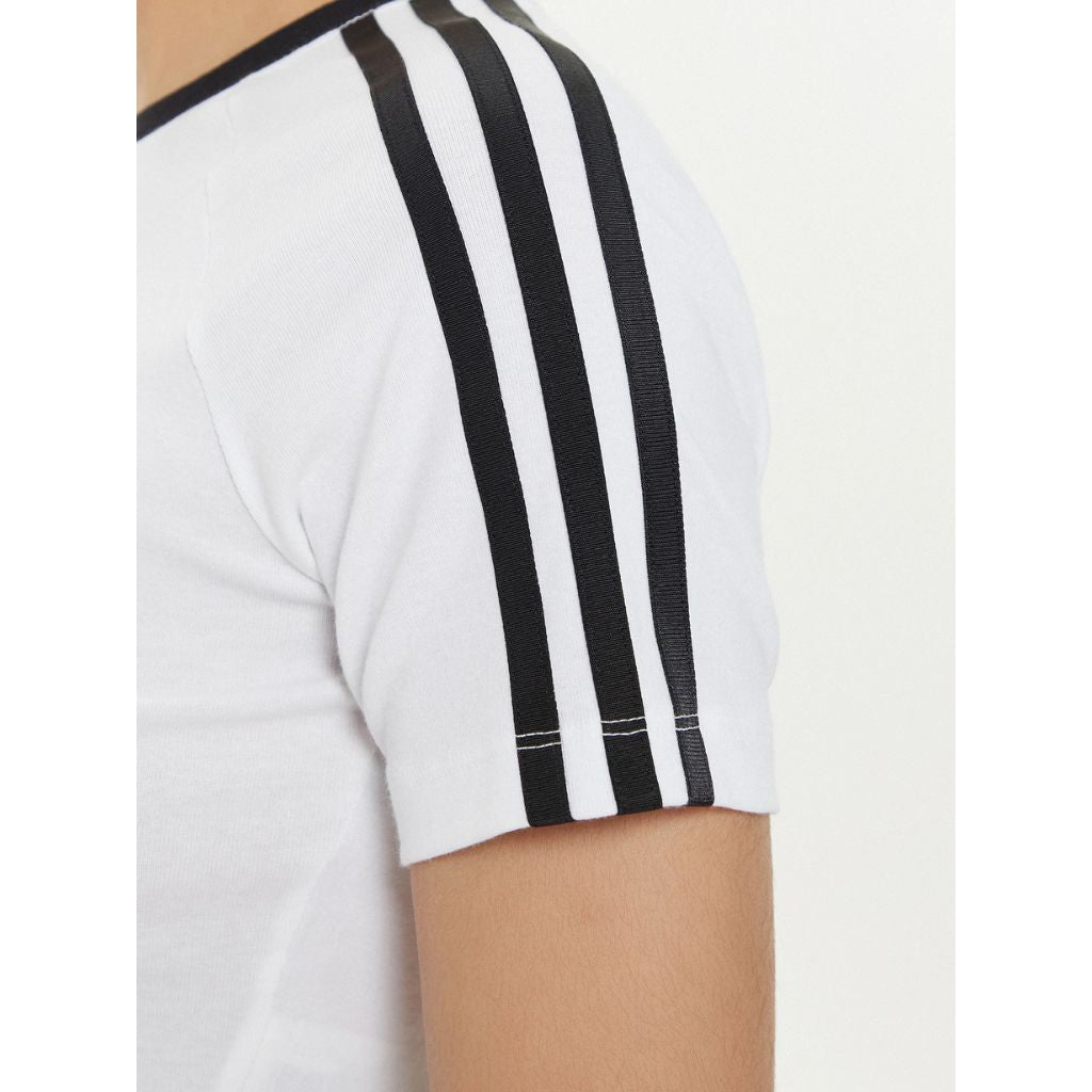 Adidas T-shirt Crop Bianco IP0662