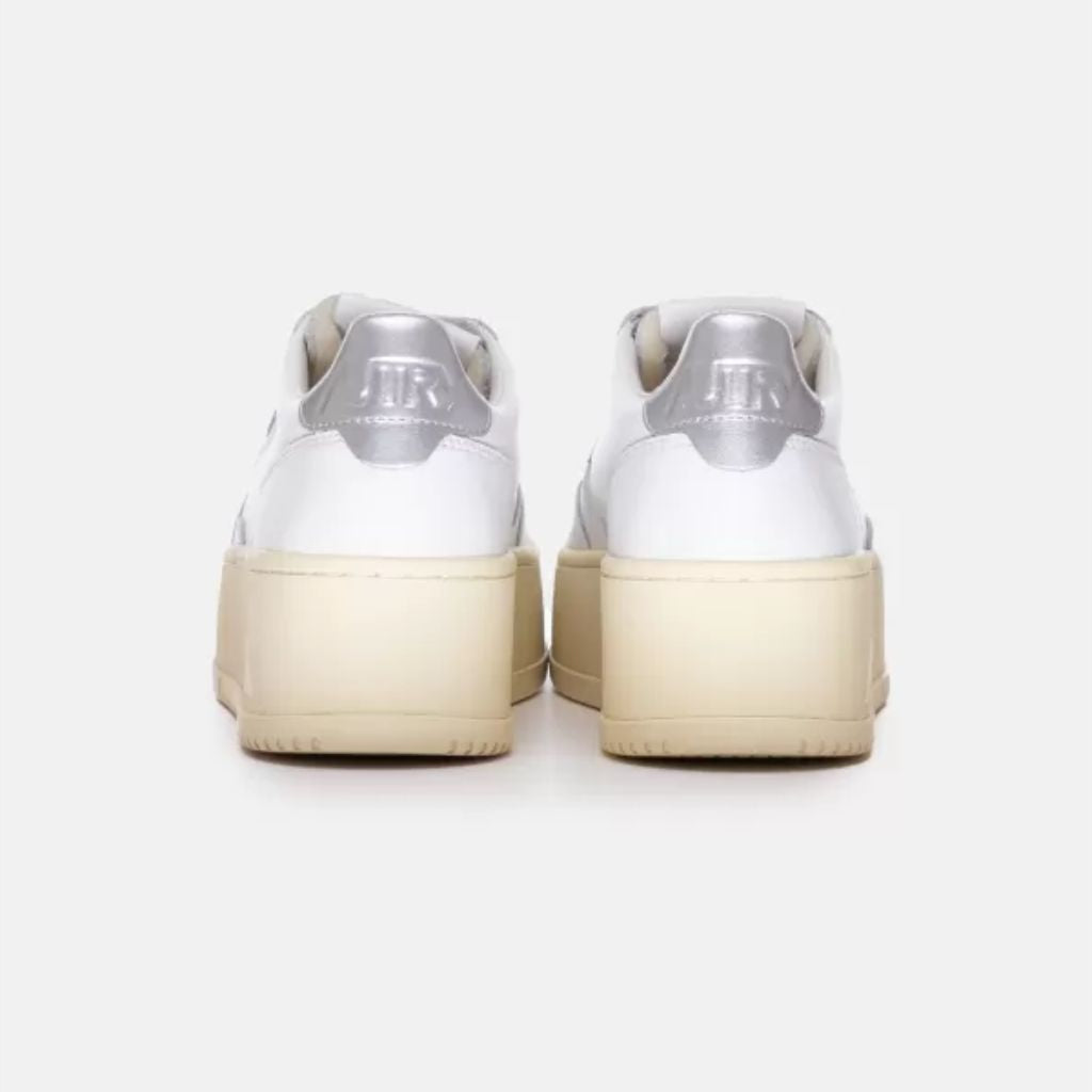 AUTRY Sneakers platform donna WHT/SILVER PTLW LL05