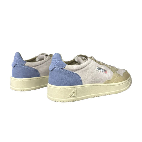 Autry Sneakers Medalist Low In Suede Blue Aulm Ts18
