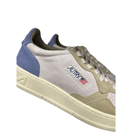 Autry Sneakers Medalist Low In Suede Blue Aulm Ts18