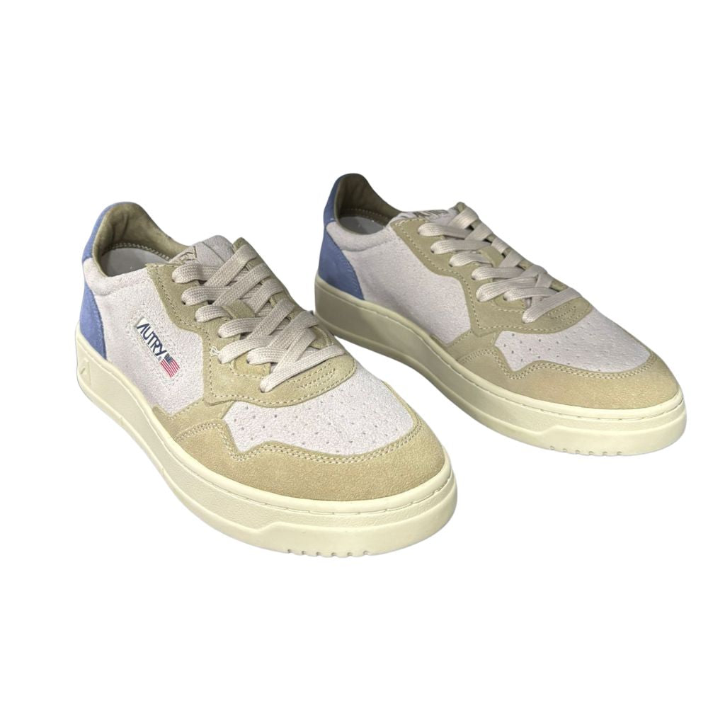 Autry Sneakers Medalist Low In Suede Blue Aulm Ts18