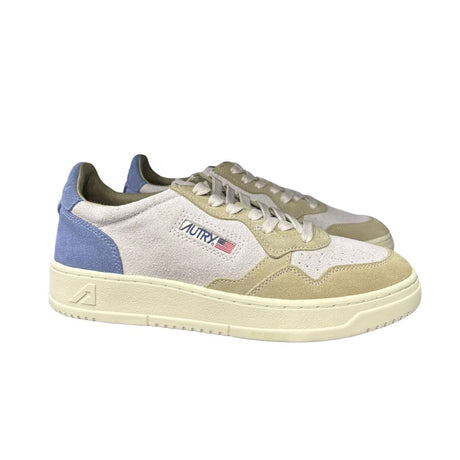 Autry Sneakers Medalist Low In Suede Blue Aulm Ts18