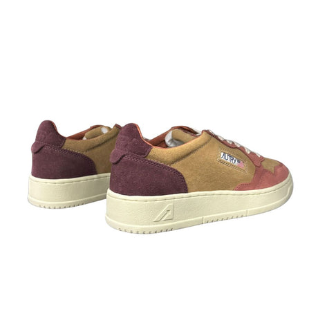 Autry Sneakers Medalist Low In Suede Ruggine Aulm Ts20