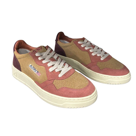 Autry Sneakers Medalist Low In Suede Ruggine Aulm Ts20