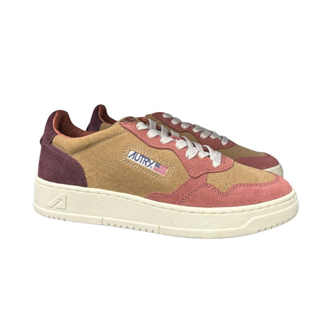 Autry Sneakers Medalist Low In Suede Ruggine Aulm Ts20