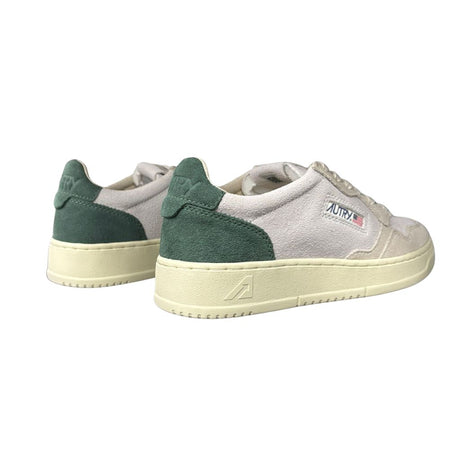 Autry Sneakers Medalist Low In Suede Verde Aulm Ts19