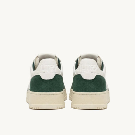 Autry Sneakers Medalist Low In Pelle e Suede Verde Aulm Gsg2