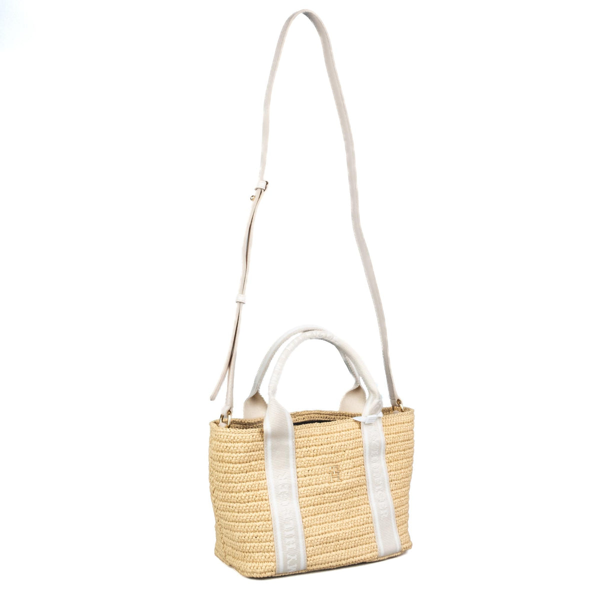 Tommy Hilfiger Borsa Mini Tote All'uncinetto AW0AW17199 AA8