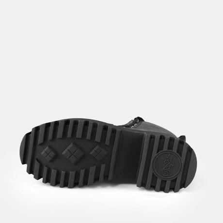 Buffalo Stivaletto Aspen Front Zip Nero 1270122