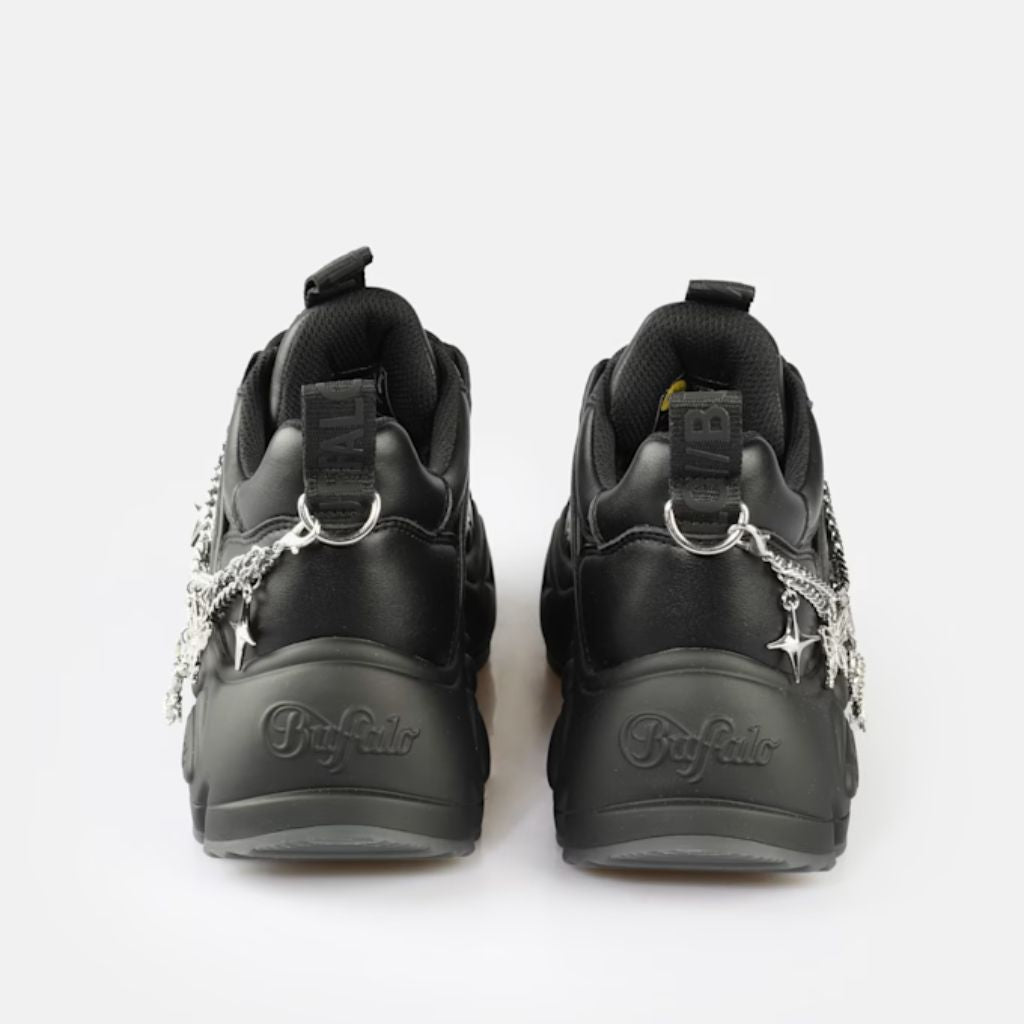 Buffalo Sneakers Binary Charm 2.0 Nero 1636514