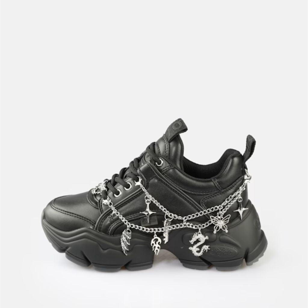 Buffalo Sneakers Binary Charm 2.0 Nero 1636514