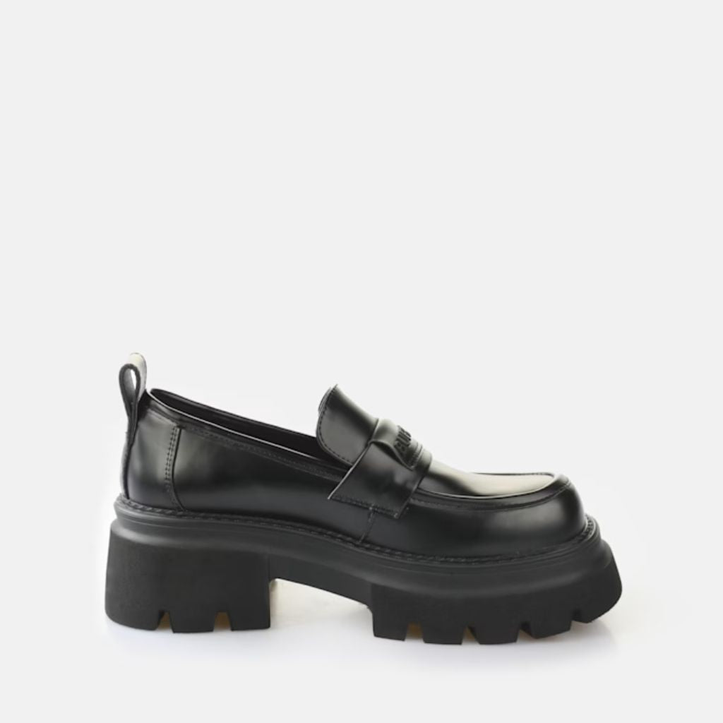 Buffalo Mocassino Mave Loafer Nero 1624094