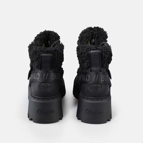 Buffalo Stivaletto Aspen Com Mid Nero 1622593