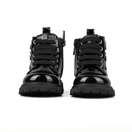 Cult Baby Stivaletto Nero Lucido T433