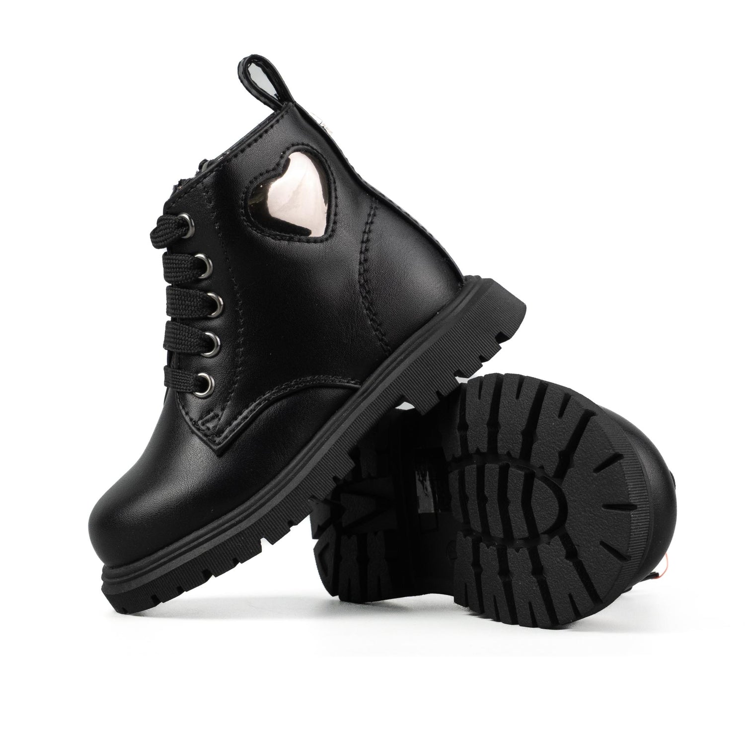 Cult Baby Stivaletto Cuore Nero T434