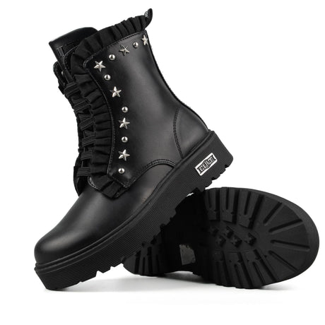 Cult Baby Stivaletto Rouche Nero T388