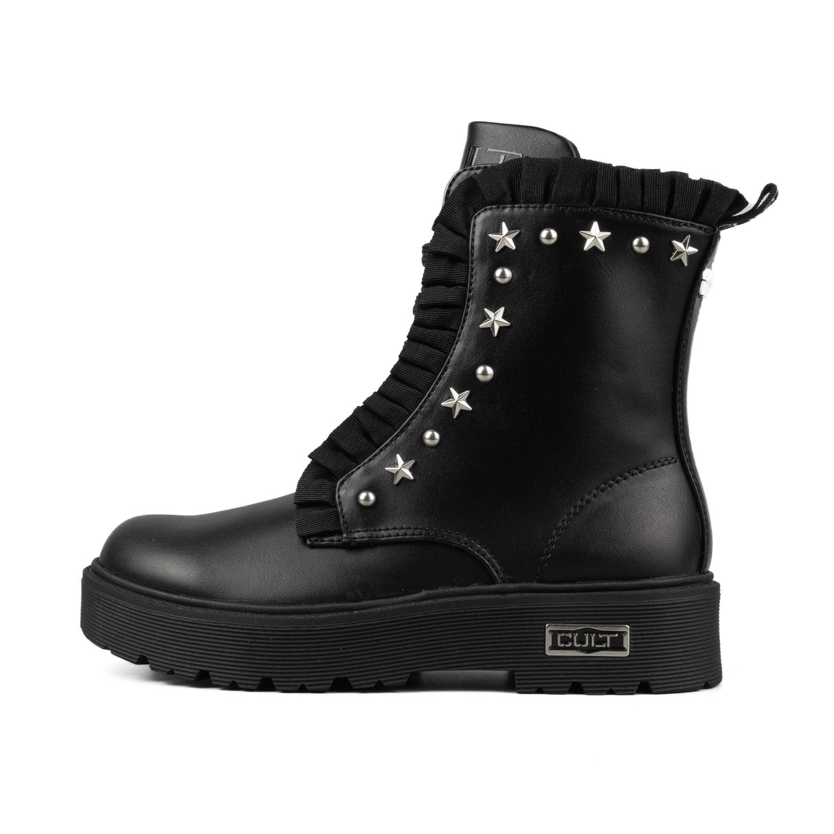 Cult Baby Stivaletto Rouche Nero T388