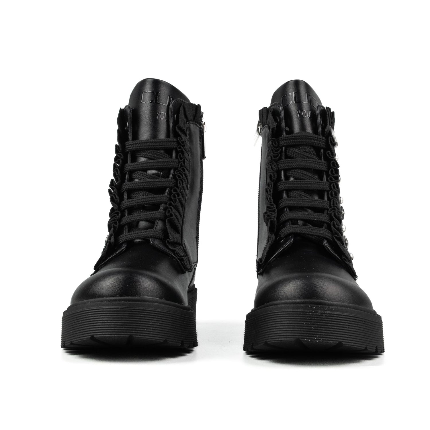 Cult Baby Stivaletto Rouche Nero T388