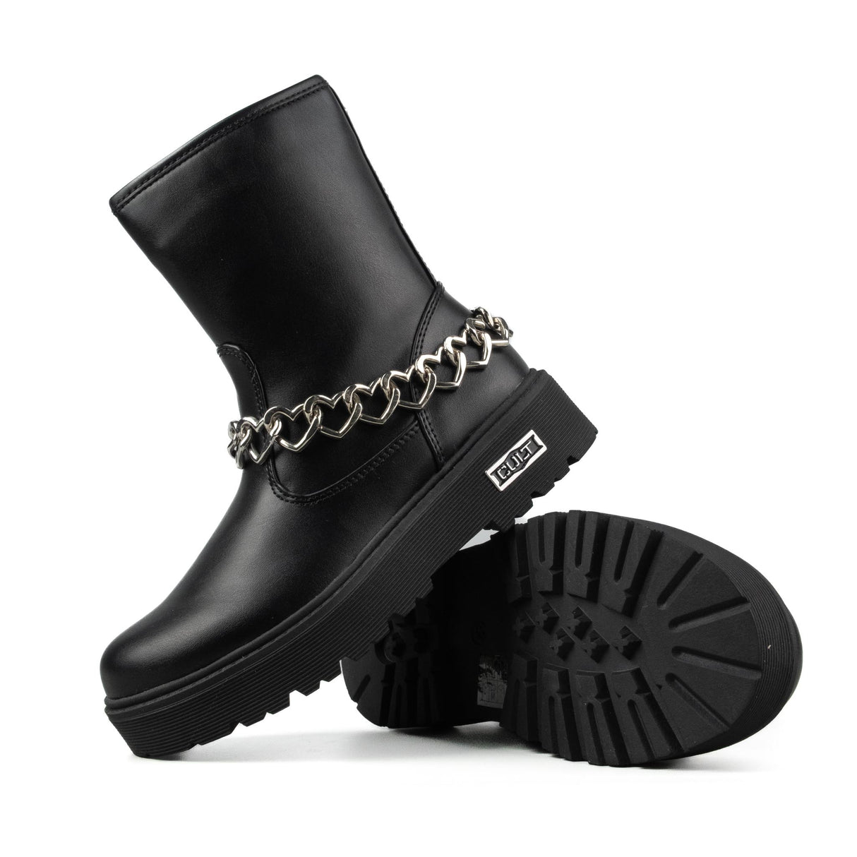 Cult Baby Stivaletto Catena Nero T450