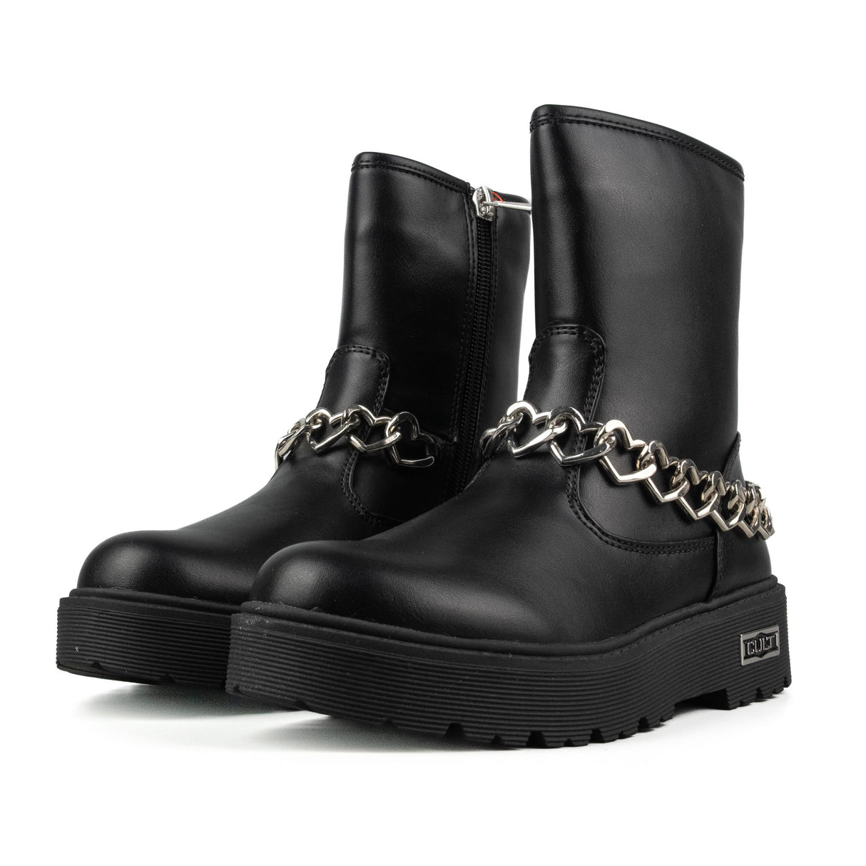 Cult Baby Stivaletto Catena Nero T450