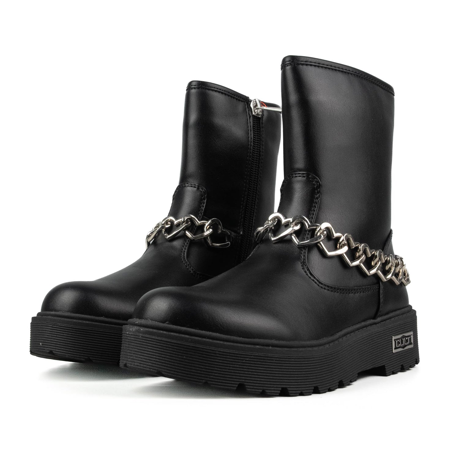 Cult Baby Stivaletto Catena Nero T450