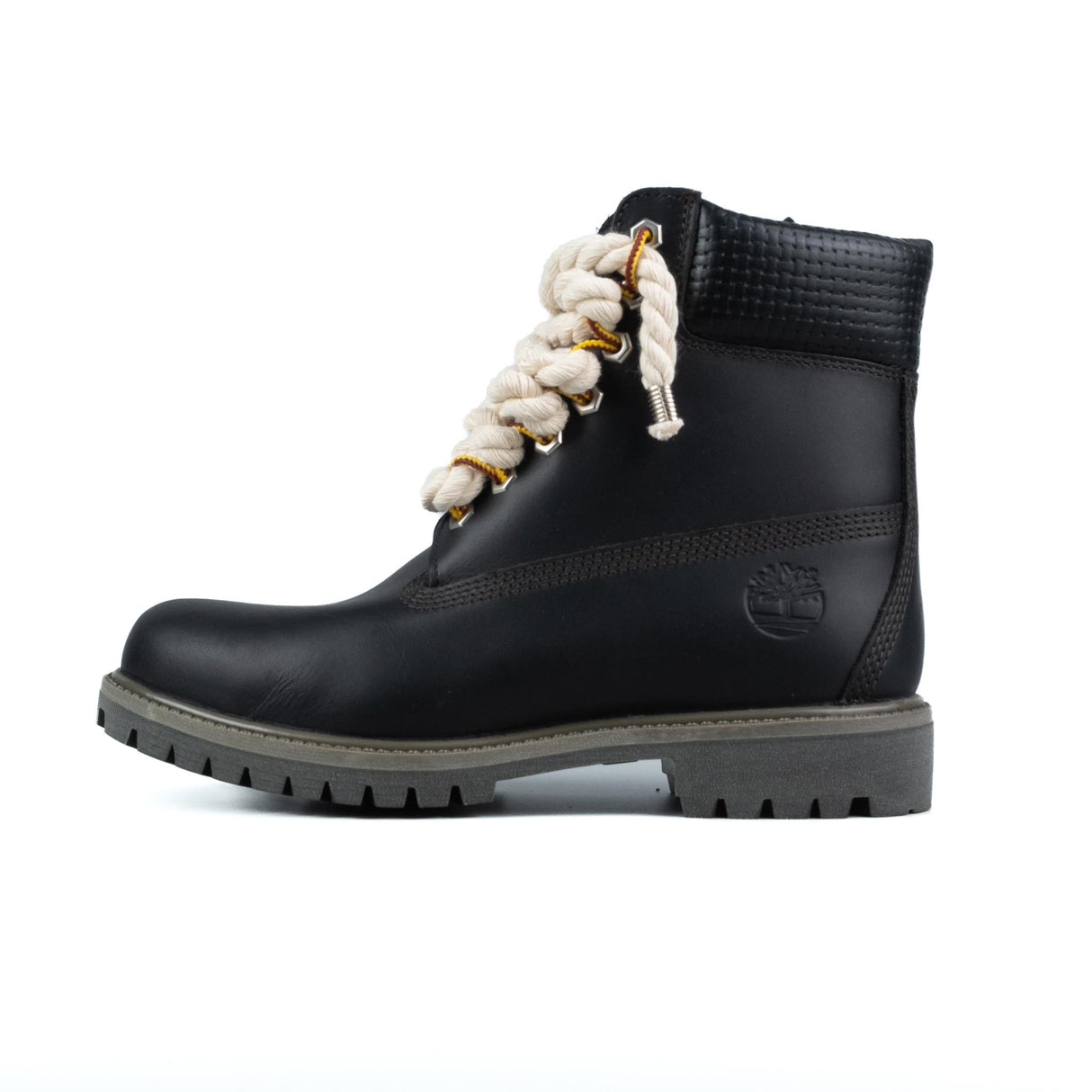 Timberland Stivaletto Stringato Nero Corda Beige TB0A2P6W A3L