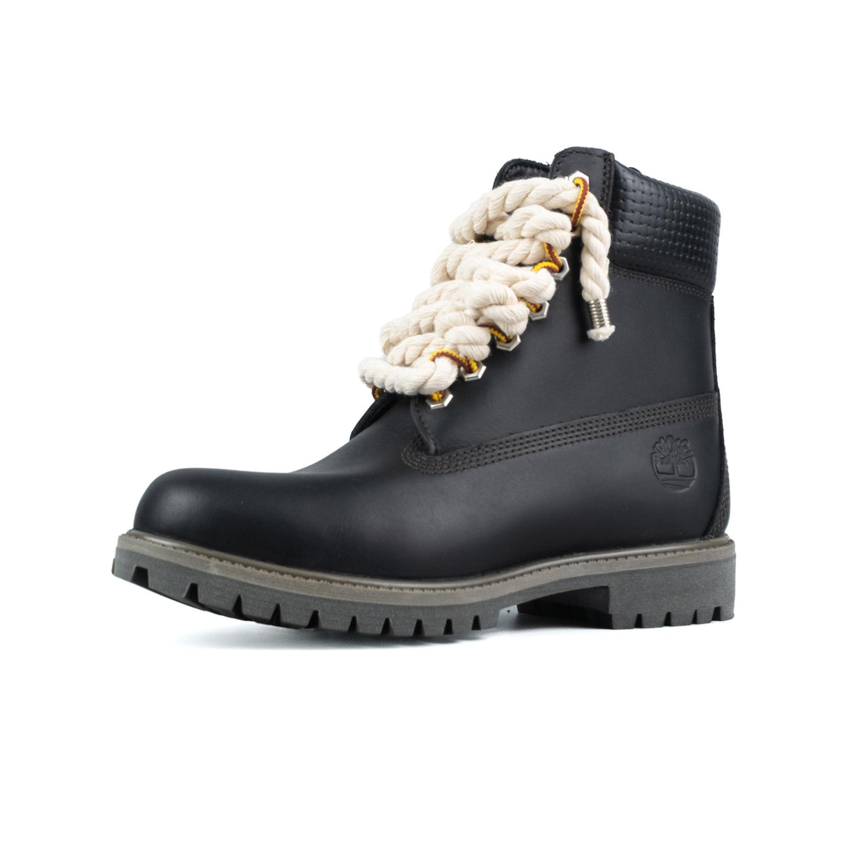 Timberland Stivaletto Stringato Nero Corda Beige TB0A2P6W A3L