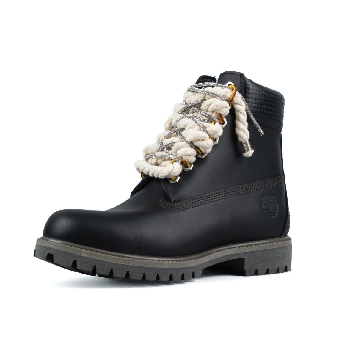 Timberland Stivaletto Stringato Nero Corda e Brillantini TB0A2P6W A3L