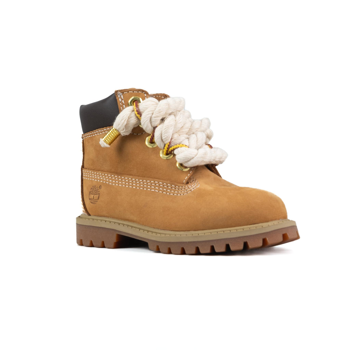 Timberland Stivaletti Stringati Kids Corda Beige TB112709 713
