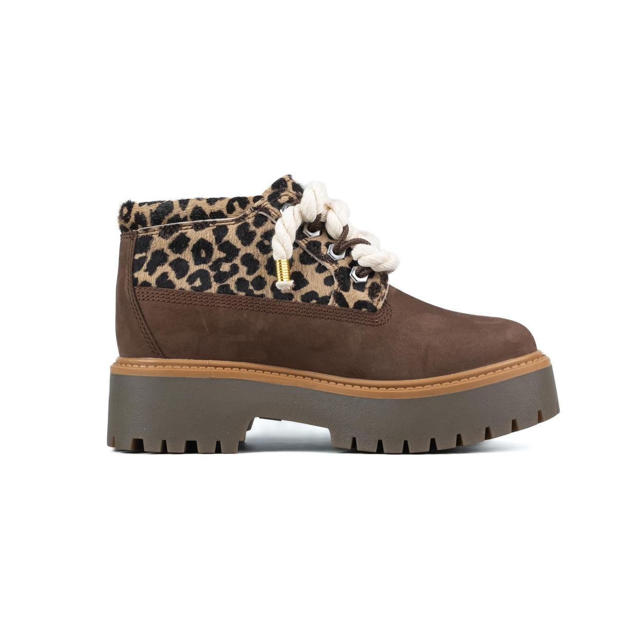 Timberland Stivaletto Platform Stone Street Marrone Corda Beige TB0A43RR EM5