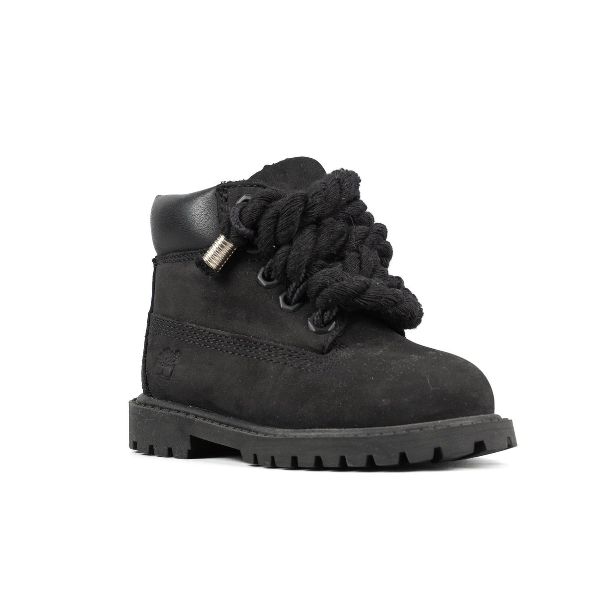 Timberland Stivaletti Stringati Kids Nero Corda Nero TB112807 001