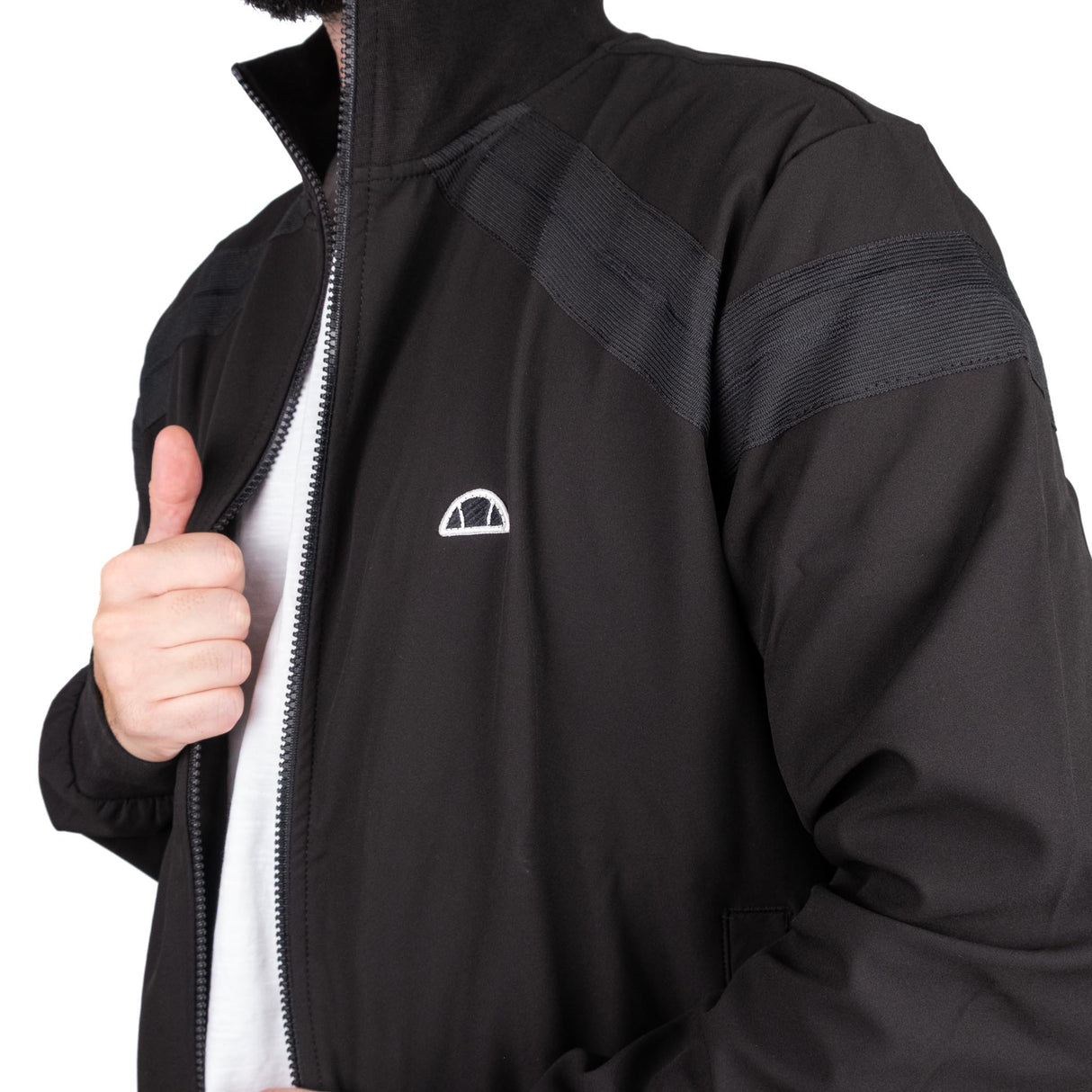 Ellesse Felpa Zip Nero Ehm263w25 050