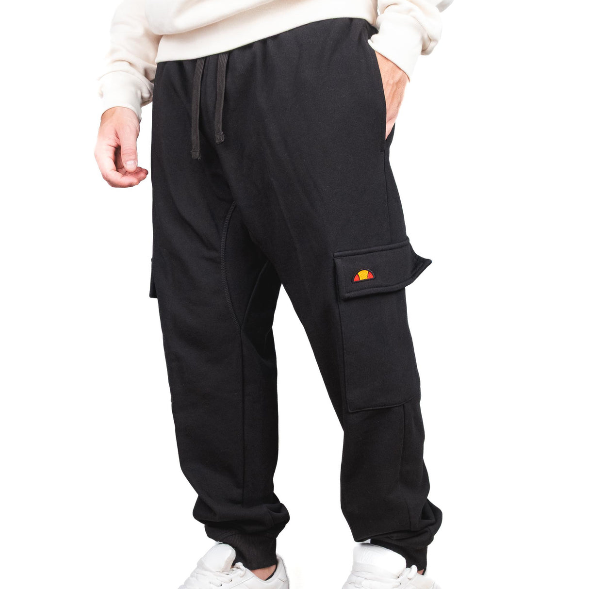 Ellesse Pantalone Cargo Nero Ehm306w25 050