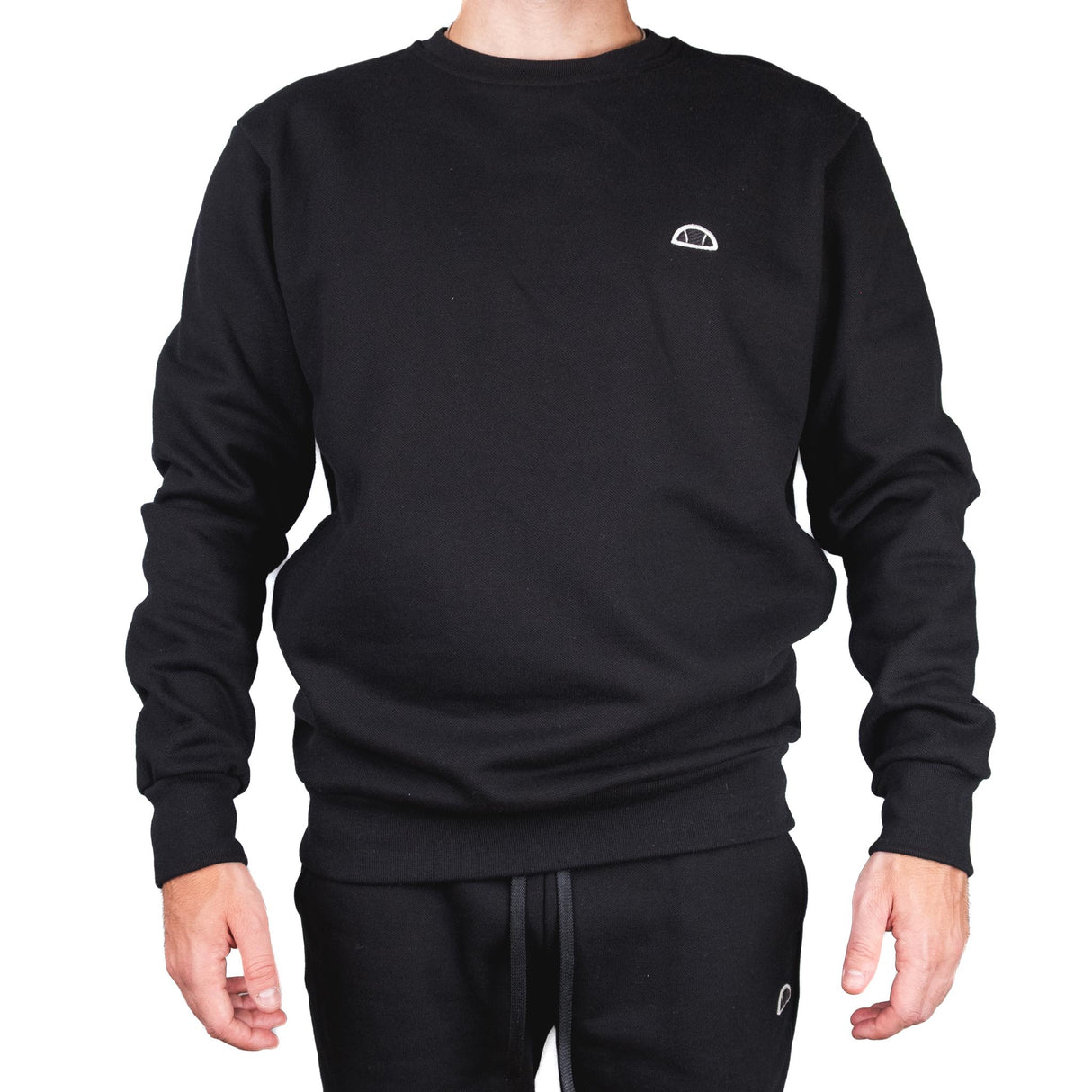 Ellesse Felpa Girocollo Nero Ehm021w25 050