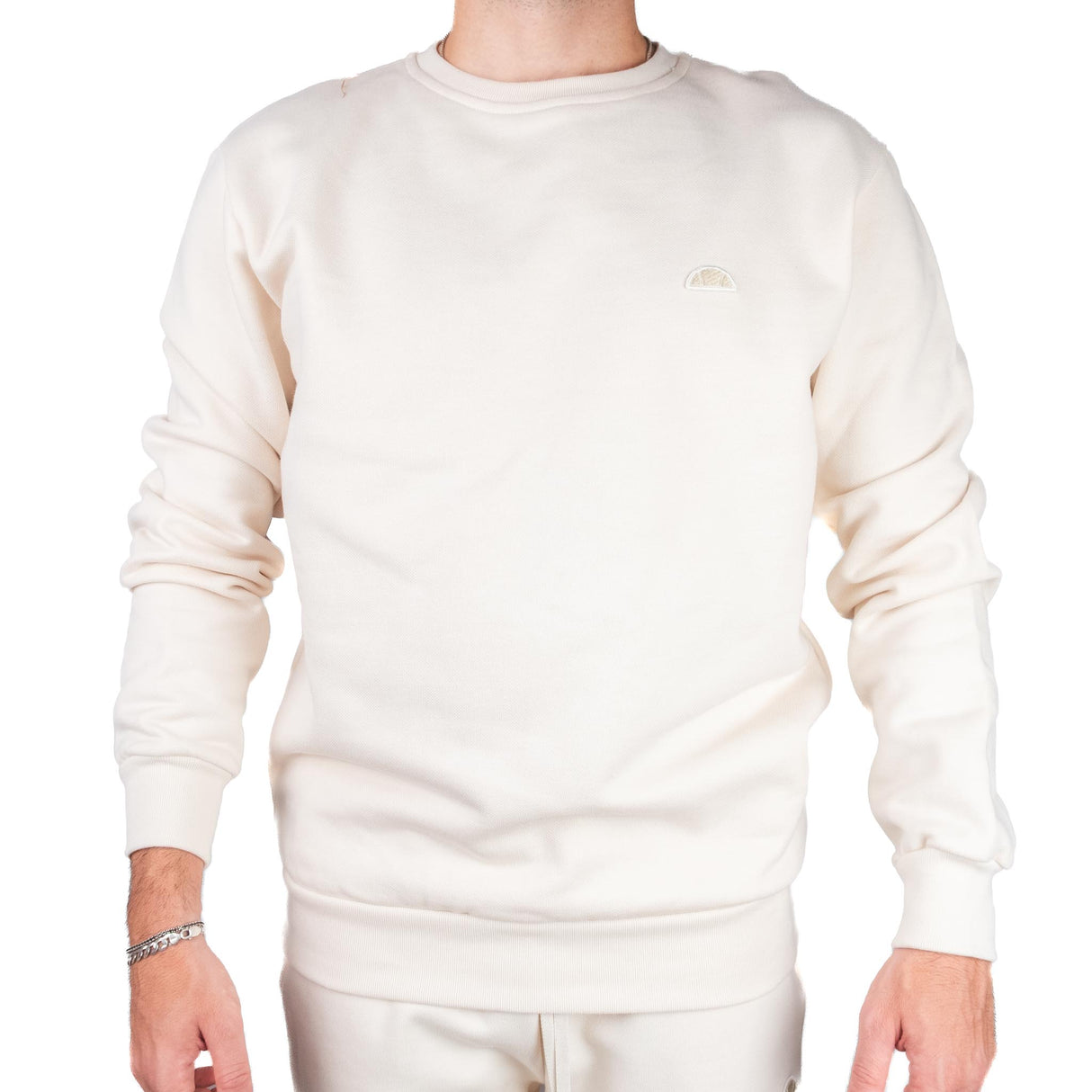 Ellesse Felpa Girocollo Panna Ehm021w25 087