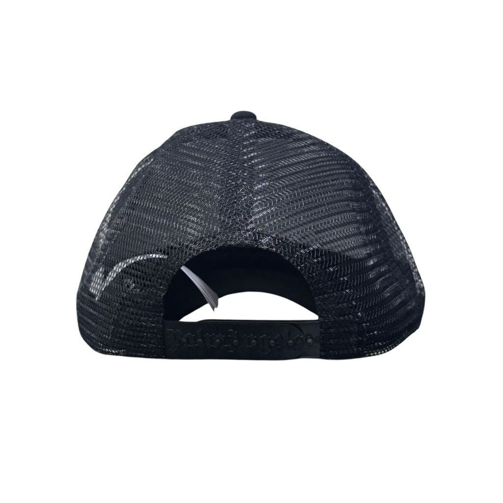 Palm Angels Cappello Nero Logo Palma PMLB068S26FAB003 1001