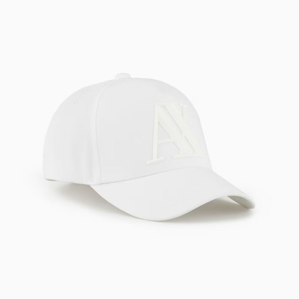 Armani Exchange Cappello Logo Grande Bianco 954079CC518 00010