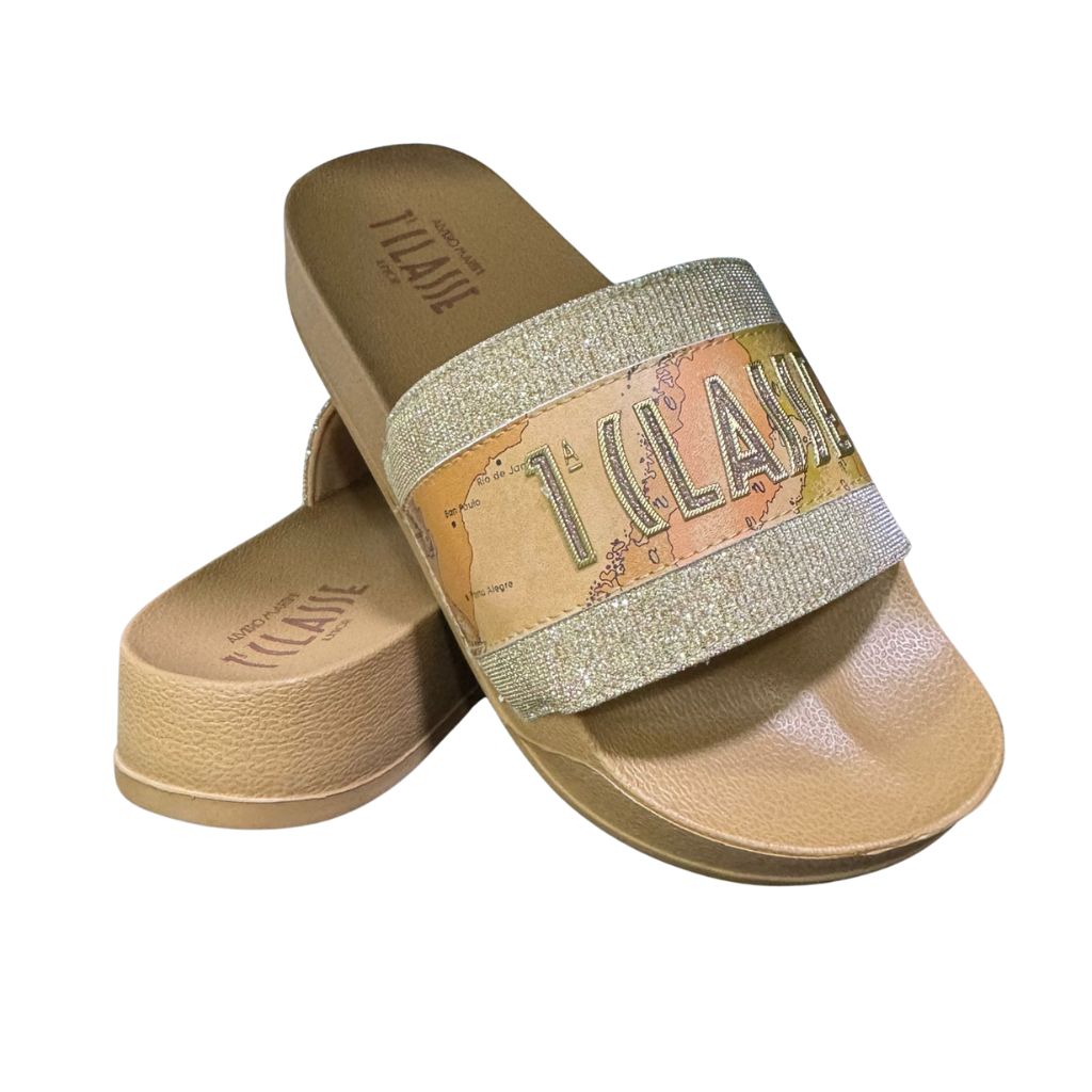 Alviero Martini 1 Classe Ciabatta Beige N2201 0513