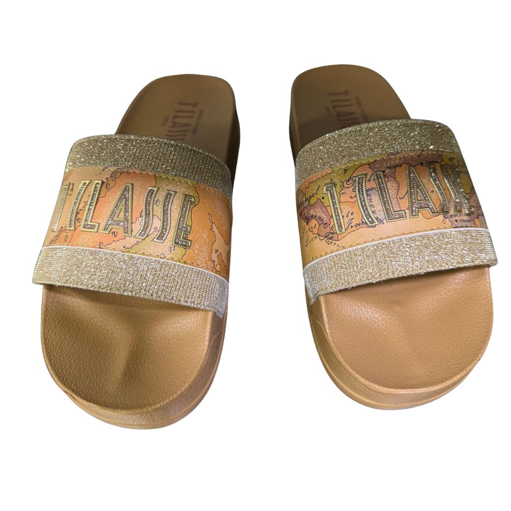 Alviero Martini 1 Classe Ciabatta Beige N2201 0513