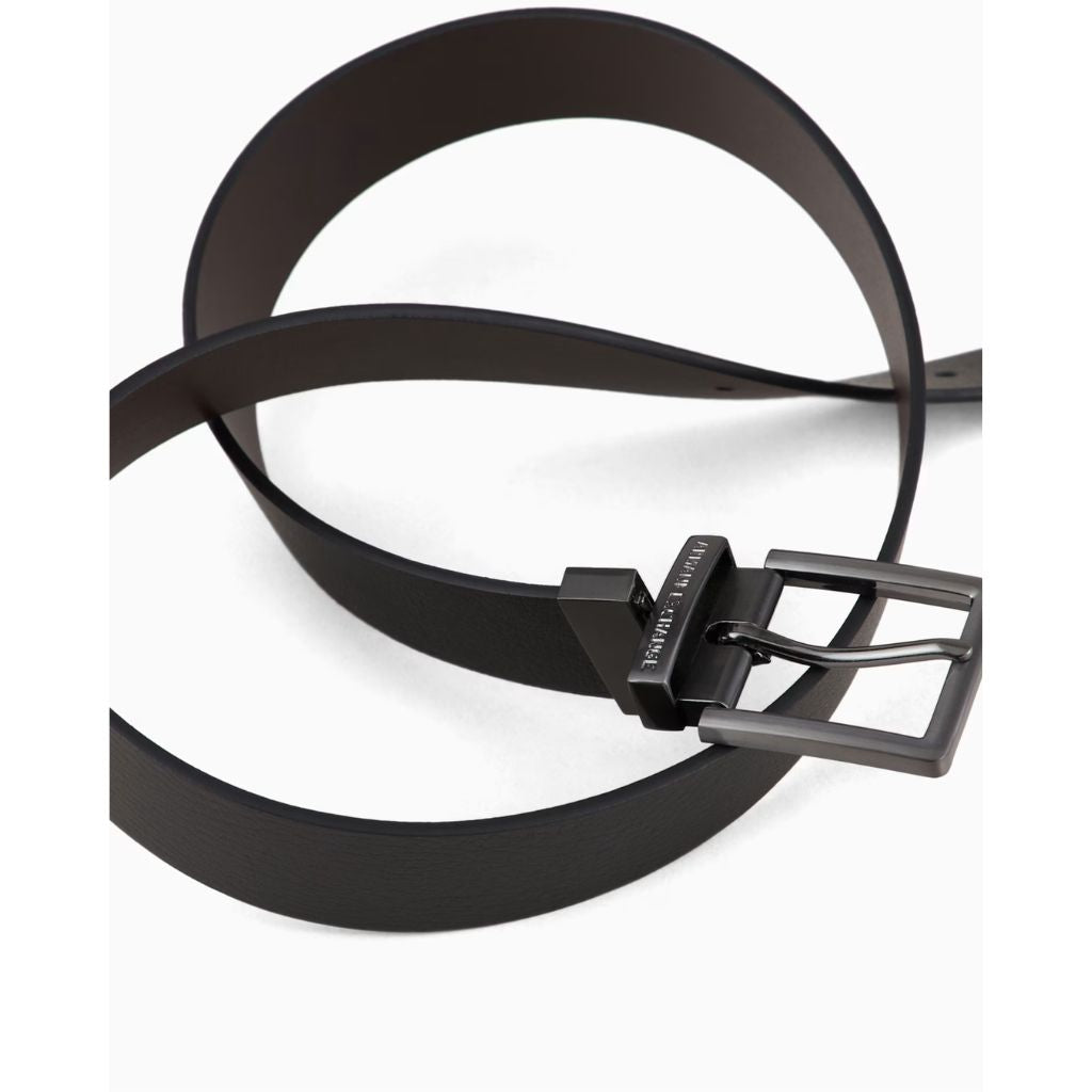 Armani Exchange Cintura Reversibile Nero/Marrone 951000CC512 43420